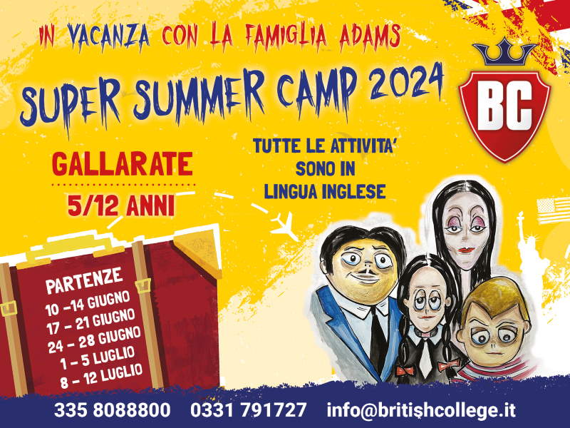 Super Summer Camp: in vacanza con la famiglia Adams