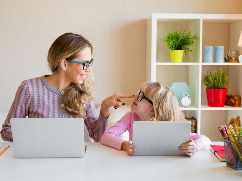 Smart working: lavorare da casa con i bambini!