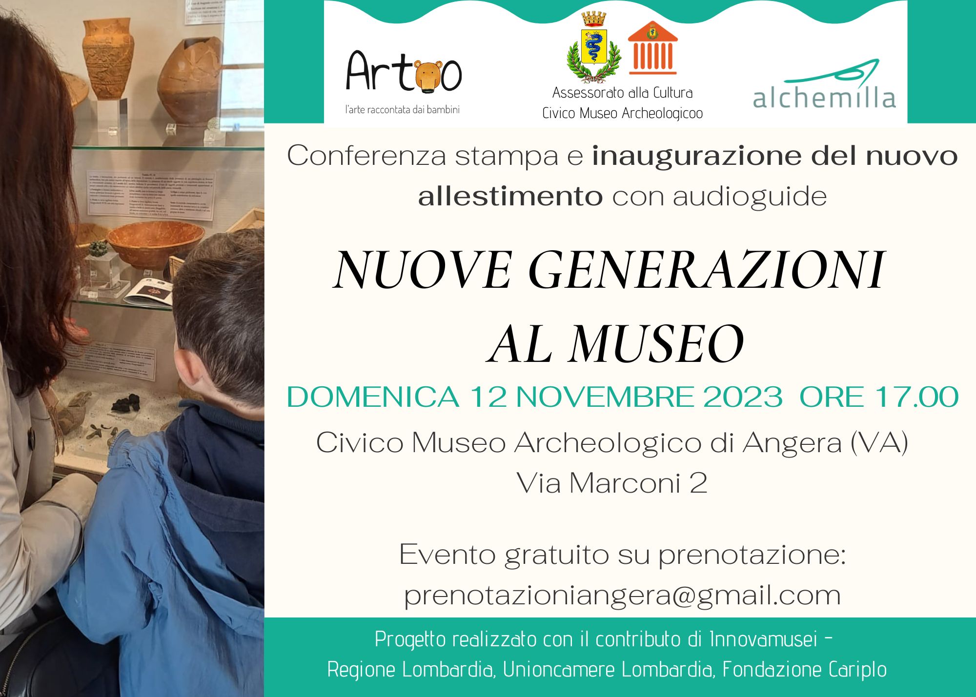 Nuove generazioni museo Angera