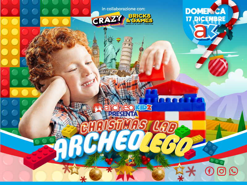 archeolego christmas lab varese