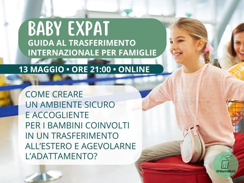 baby expat trasferimento internazionale