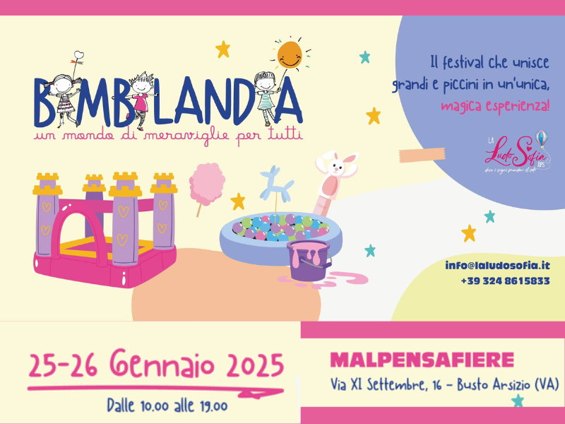 bimbilandia busto arsizio festival bambini