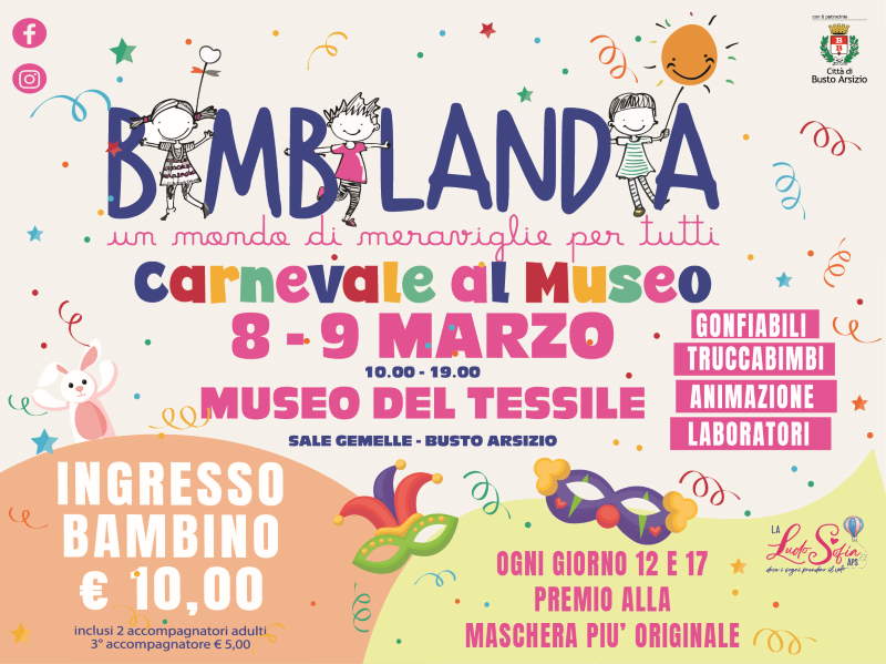 bimbilandia carnevale busto