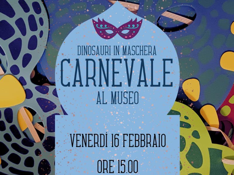 carnevale al museo castiglioni dinosauri
