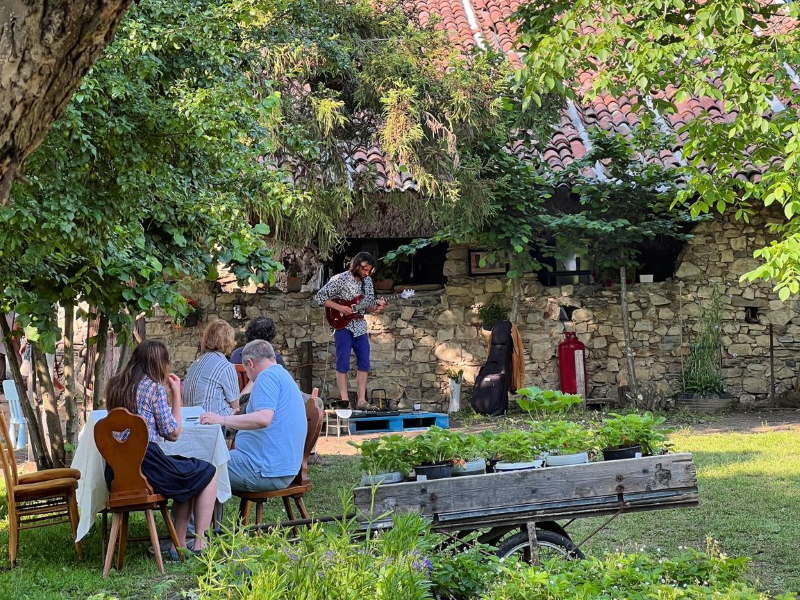 cascina nazè giardino