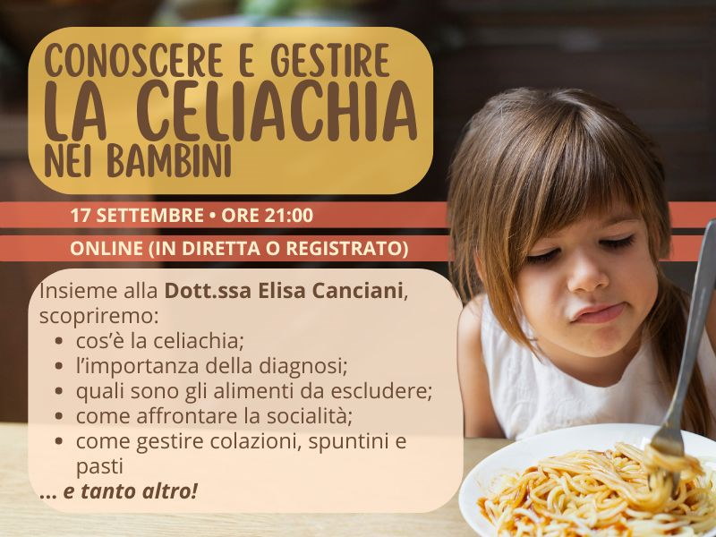 celiachia bambini