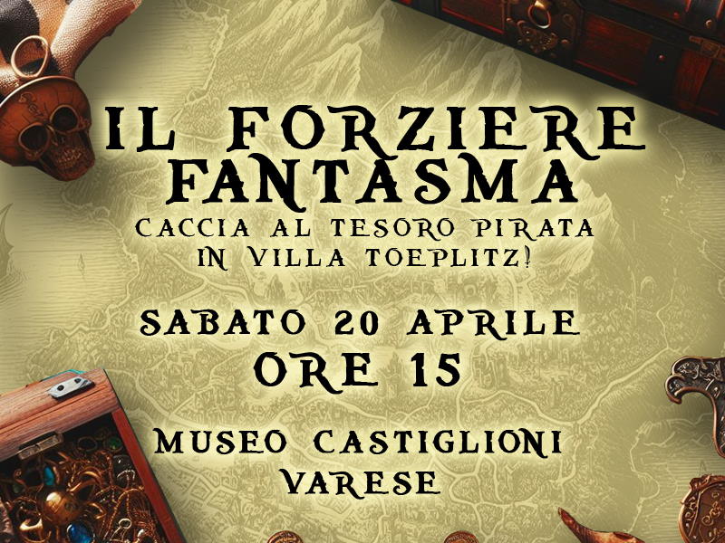 forziere fantasma caccia al tesoro