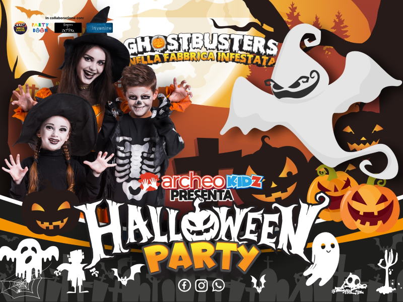halloween party gostbuster varese