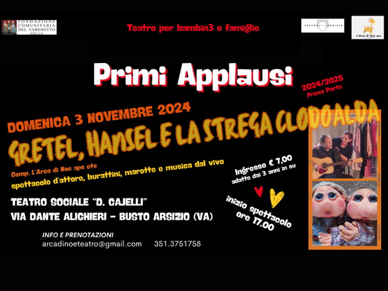 hansel gretel strega clodoalda busto