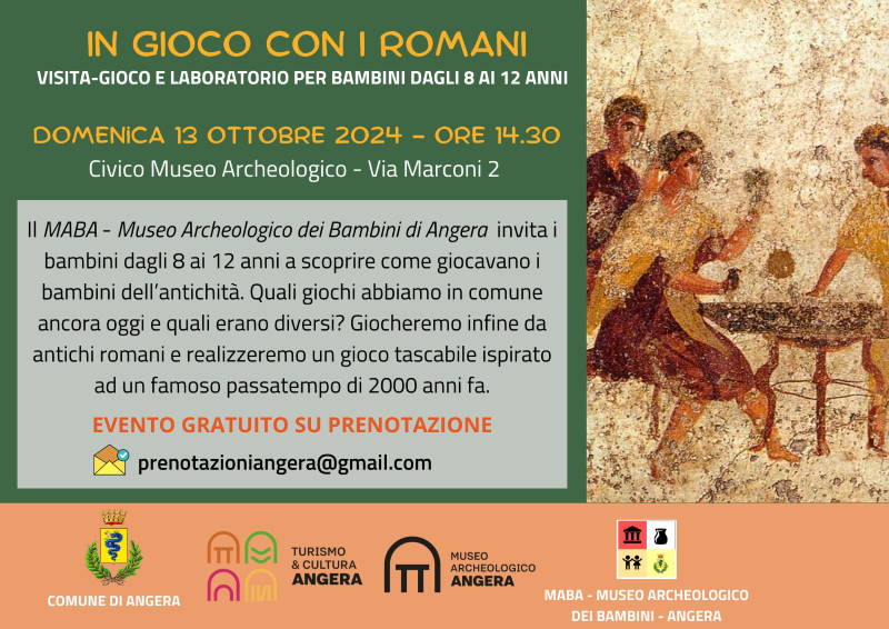 in gioco con i romani angera