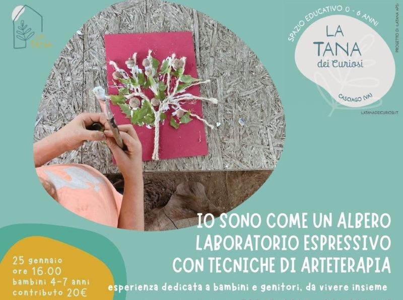 io sono albero lab arteterapia