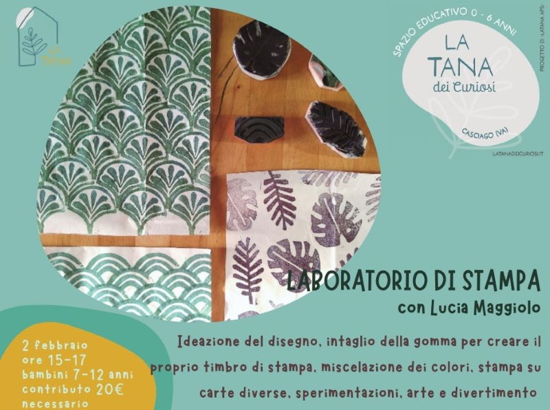 laboratorio di stampa tana casciago