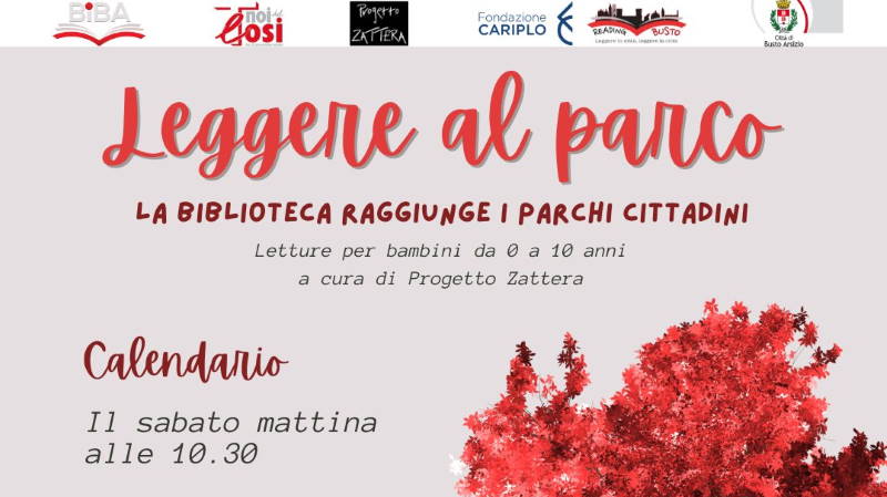 leggere al parco busto