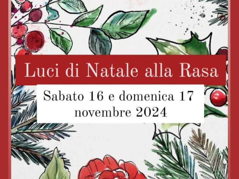 luci di natale alla rasa 24