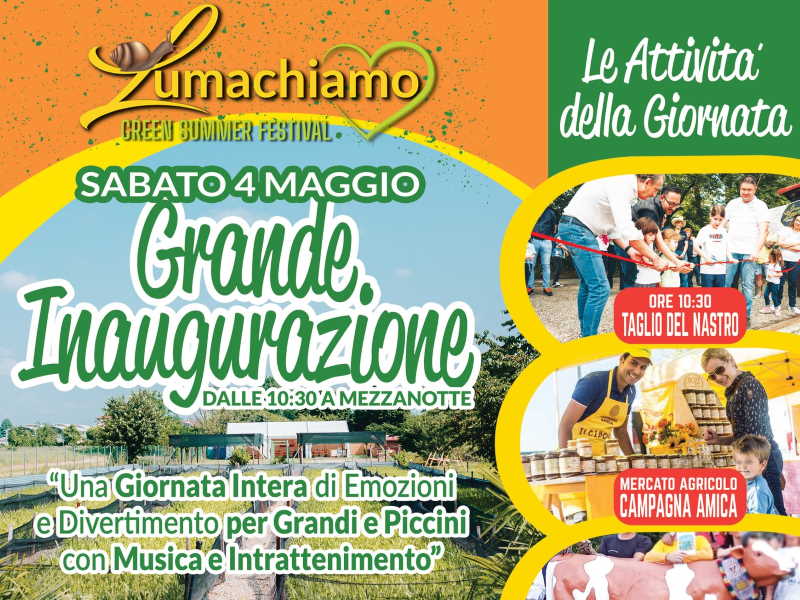 lumachiamo green festival busto