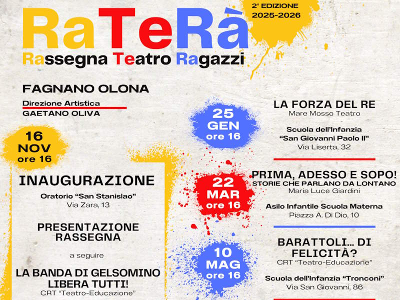 manifesto ratera banda di gelsomino