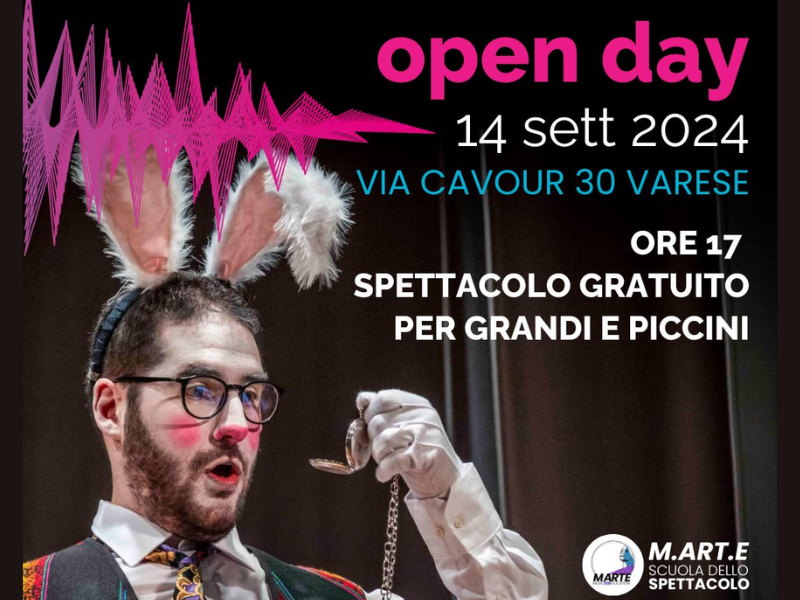 marte open day teatro bambini varese
