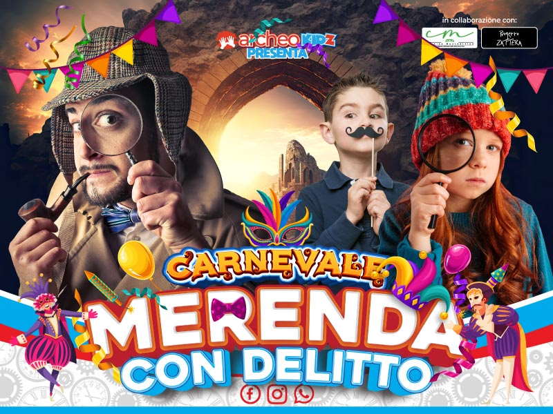 merenda con delitto carnevale