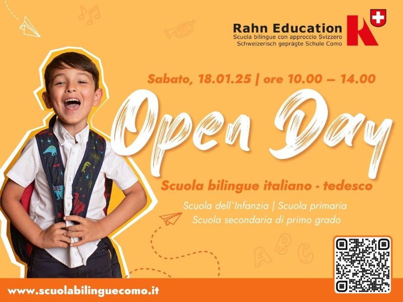 open day scuola bilingue como
