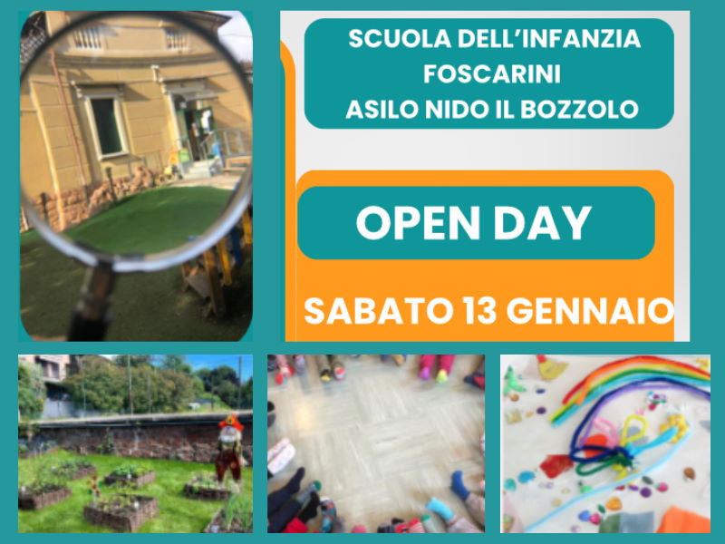 open day scuola infanzia foscarini