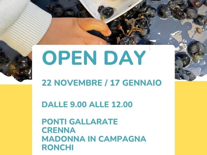 open day scuole materne gallarate