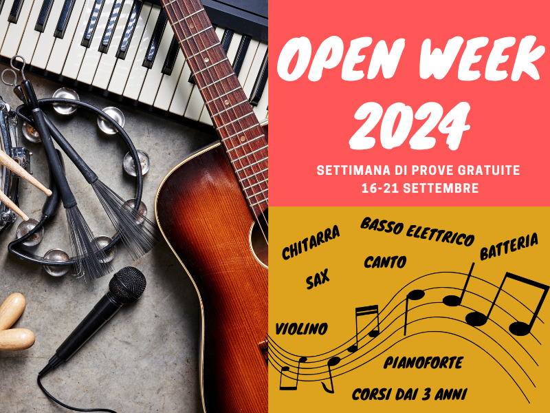 open week musicolandia 24