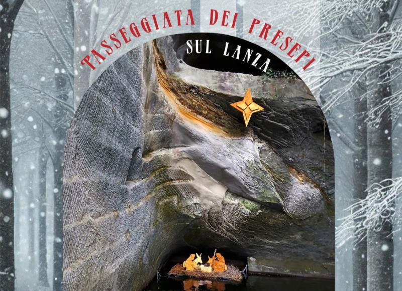 passeggiata dei presepi lanza