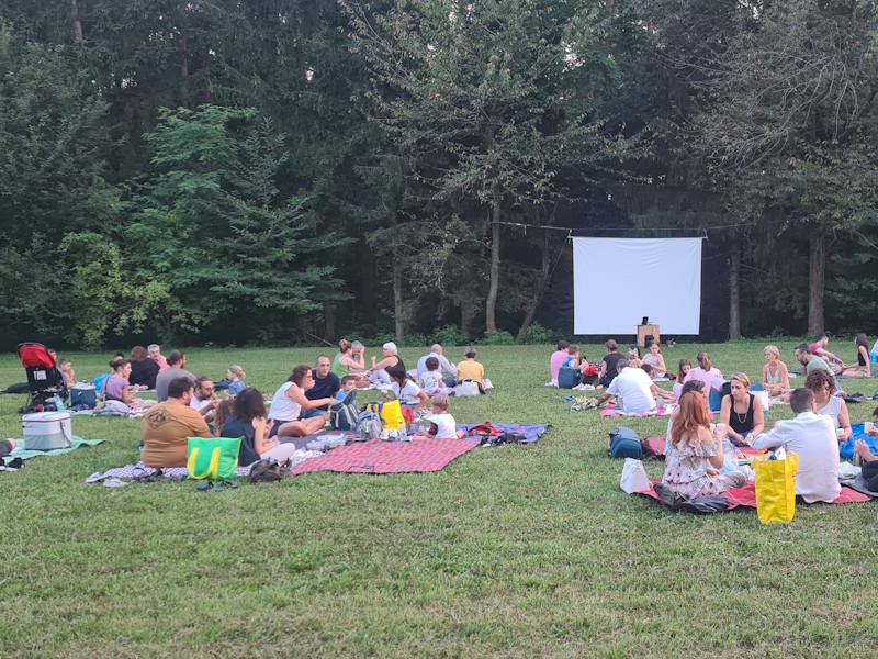 picnic parco pineta