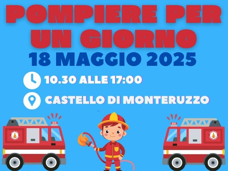 pompiere per un giorno castello monteruzzo castiglione