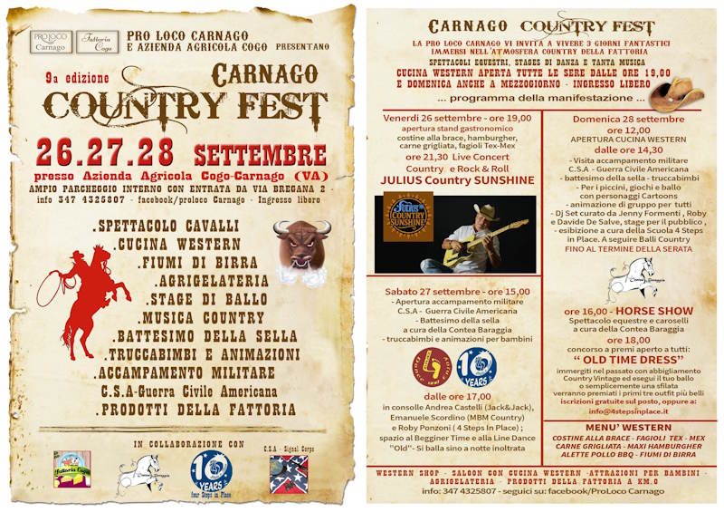 programma carnago country fest