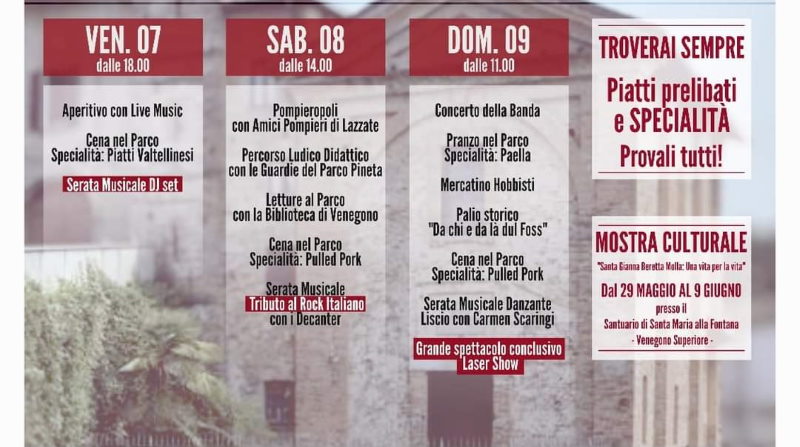 programma festa santa maria