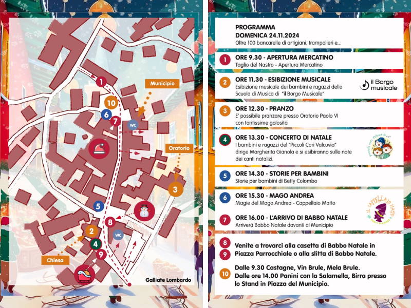 programma mappa mercatini natale galliate