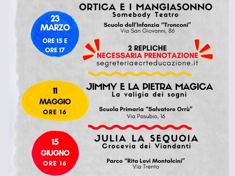 raterà rassegna teatro ragazzi fagnano olona titoli