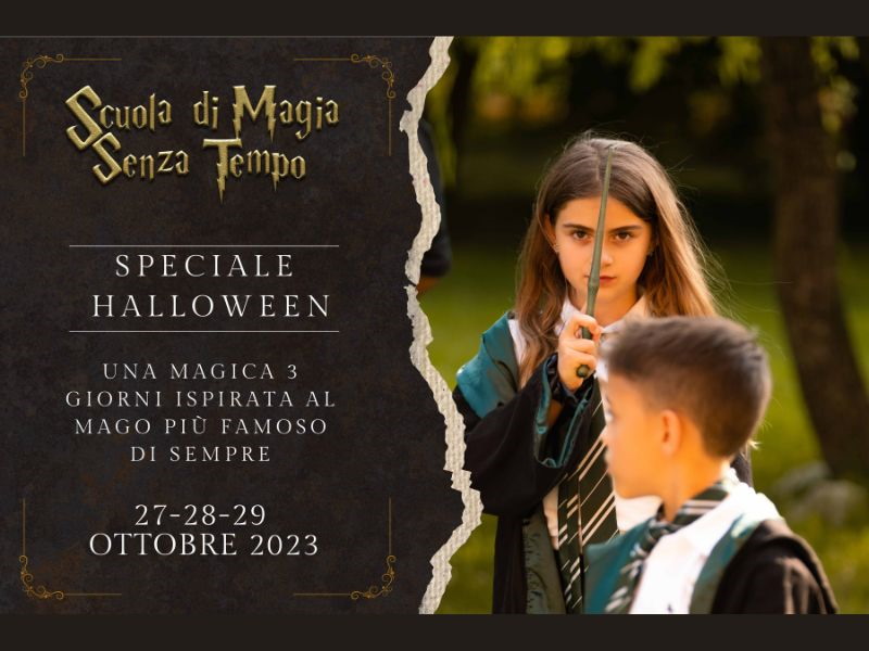scuola di magia senza tempo halloween