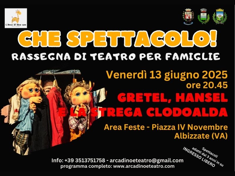 spettacolo albizzate hansel