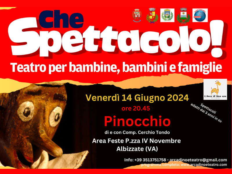 spettacolo pinocchio albizzate