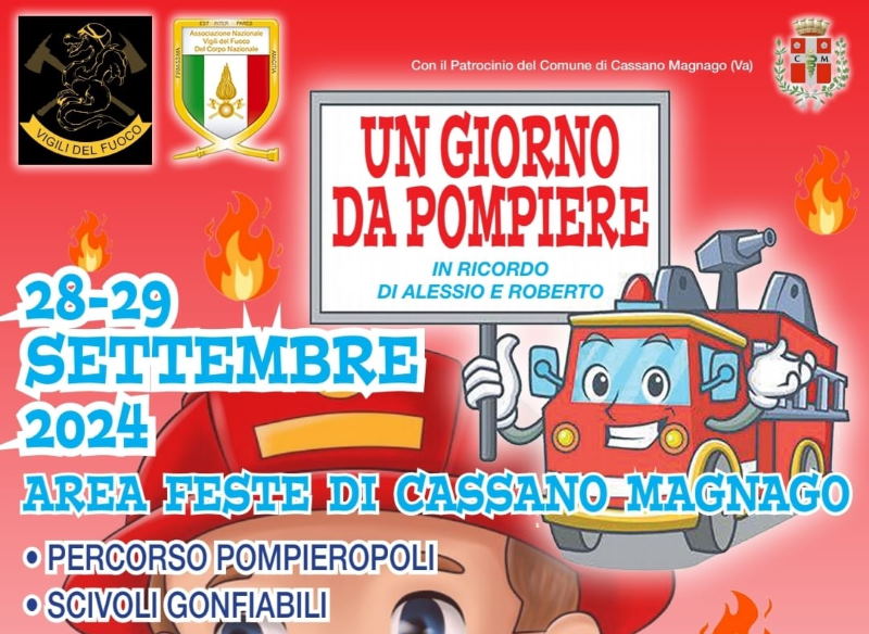 un giorno da pompiere cassano magnago