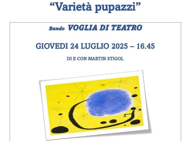 varieta pupazzi varese