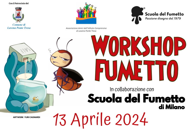 workshop fumetto lavena