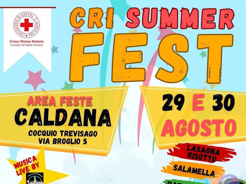 CRI Summer Fest 2026 a Caldana