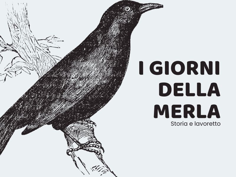 I giorni della Merla: storia per bambini da leggere e colorare