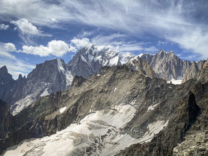 SkyWay Monte Bianco massiccio