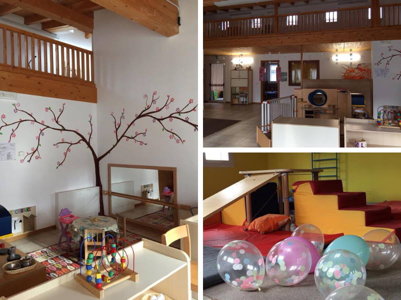 Tavola E Sedia Di Legno Per I Bambini In Montessori Immagine Stock - Foto 3