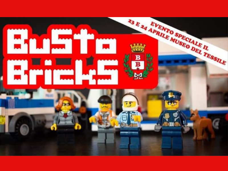 Busto Bricks al Museo del Tessile di Busto Arsizio (VA)