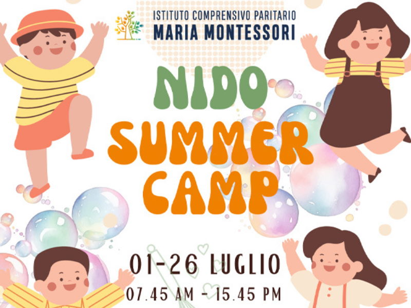 campi estivi montessori castellanza nido