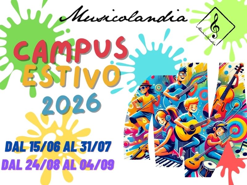 Campo Estivo Musicale con Musicolandia