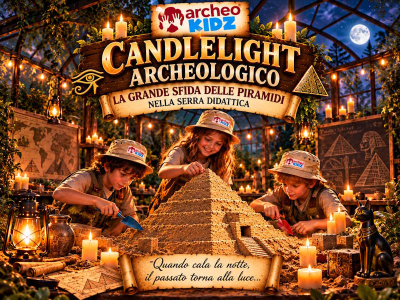 Candlelight Archeologico: sfida tra piramidi a lume di candela