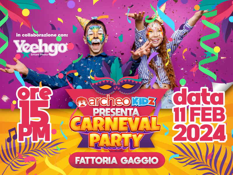 Carneval Party in Fattoria Gaggio