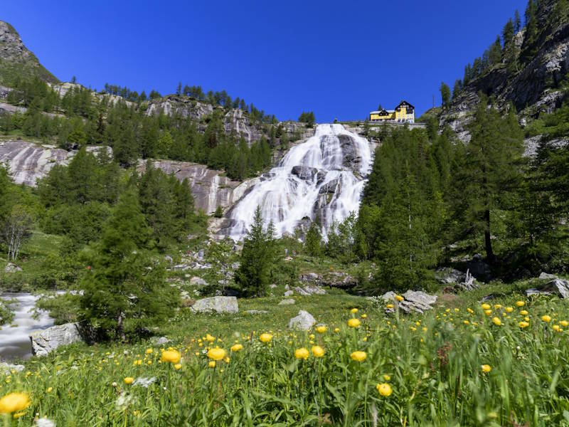 La Cascata del Toce con i bambini