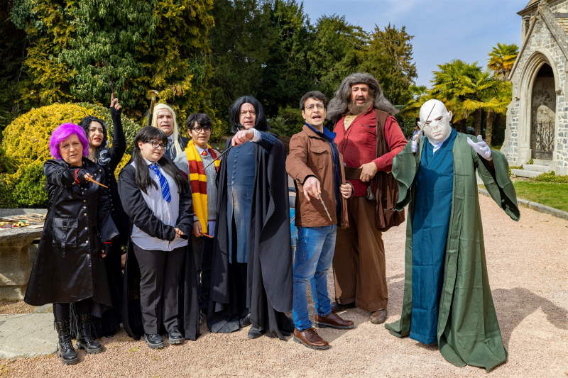 castello delle sorprese personaggi harry potter